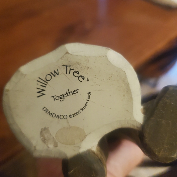 WILLOW TREE TOGETHER FIGURINE HUSBAND AND WIFE OR COUPLE - Picture 4 of 4